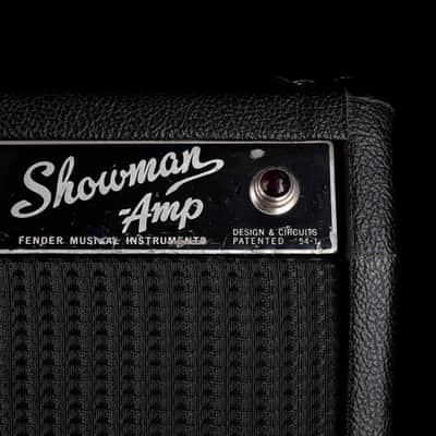 Vintage 1966 Fender Showman Guitar Amp Head - Black image 6