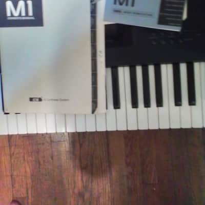 Korg M1 61-Key Synth Music Workstation 1990s - Black image 4