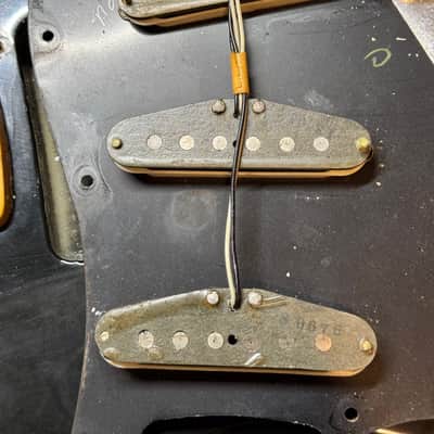 Fender Stratocaster Hardtail with 3-Bolt Neck, Maple Fretboard 1971 - 1977 - Black image 10