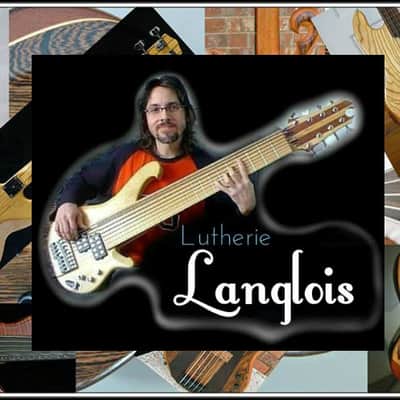 Langlois 8 String Extended-Range Bass - Unique, with Flight Case!! image 23