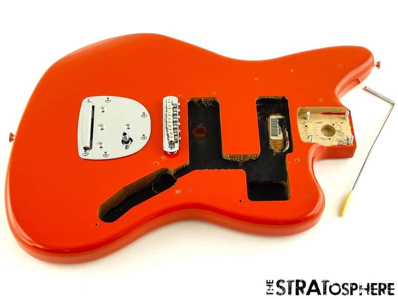 Fender Player II Jaguar Series BODY & HARDWARE, Modern Alder, Coral Red image 1