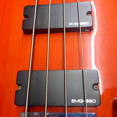 Spector Early Production Legend 4 Classic Soap Bar Humbuckers W/Case : Leveled Crowned & Dressed Frets 2003 - Trans Orange image 13