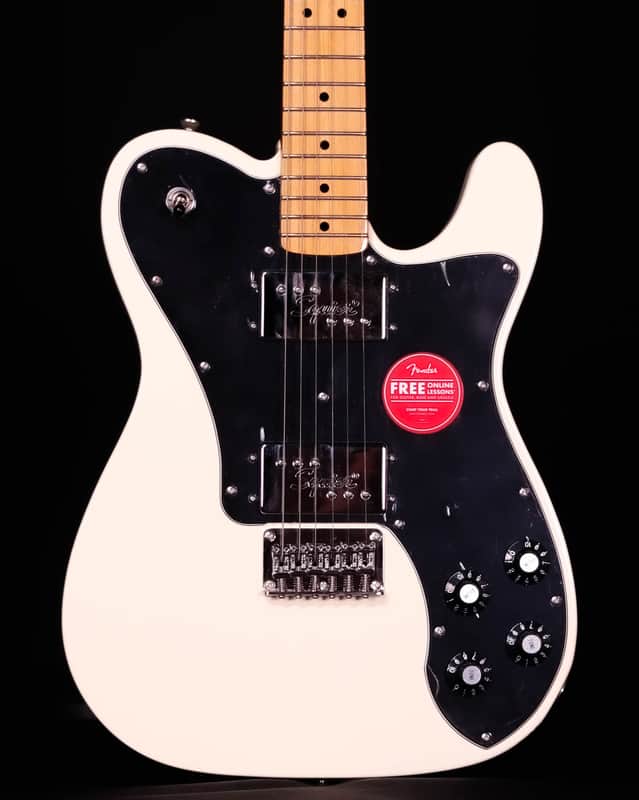 Squier Classic Vibe '70s Telecaster Deluxe, Maple FB, Olympic White image 1