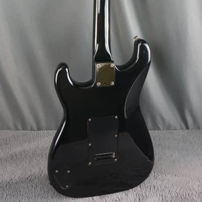 Fender Stratocaster Contemporary HSS Floyd Rose MIJ Fujigen E6 Black 1986-1987 image 3