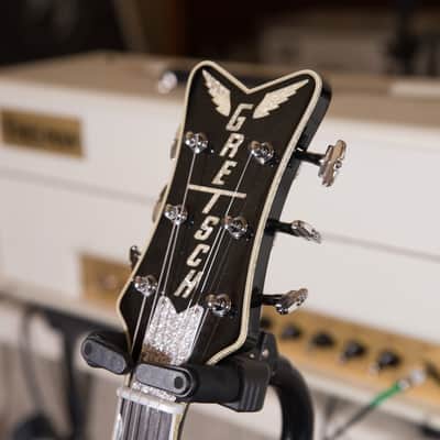 Gretsch G6136SLBP Brian Setzer Signature Black Phoenix Black  owned by Chris Shiflett image 3