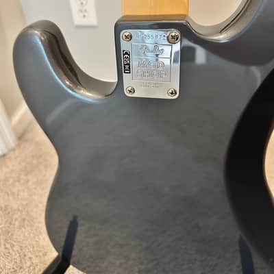 Fender Mod Shop Precision 2026 - Charcoal Frost Metallic image 6