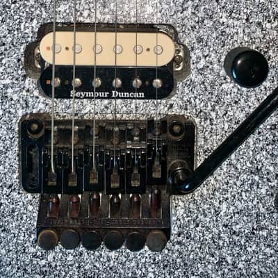 1992 Jackson MIJ Granite Stone Dinky Professional electric Guitar Floyd rose made in japan image 4