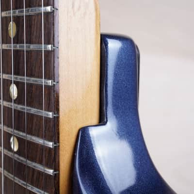 Fender Mustang 1977 Metallic Navy Blue Refinish USA Vintage w/ Hard Case image 16