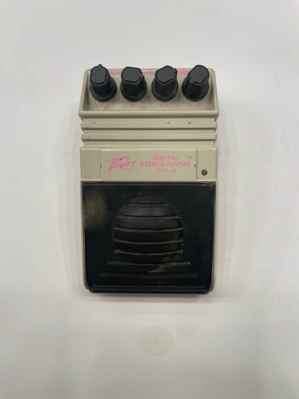 Peavey SRP-16 Digital Stereo Reverb 16-Modes Rare Vintage Guitar Effect Pedal image 1