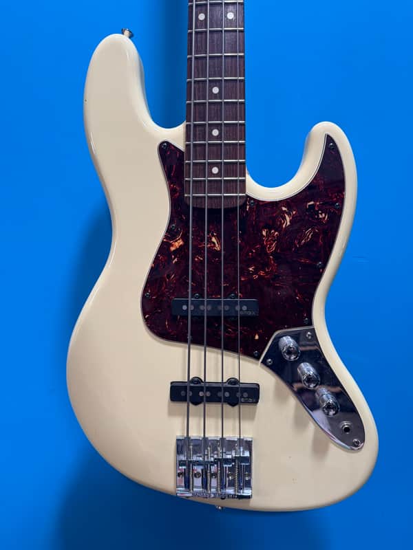 Fender Jazz Bass Deluxe Series 2009 - Olympic White image 1