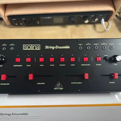 Behringer Solina String Ensemble 49-Voice Synthesizer 2023 - Present - Black image 1