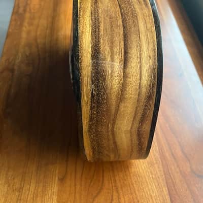 Pono Limited Edition Master Series Cedar Top Acacia Tenor 2018 - Gloss finish body and faceplate, satin finish neck image 6