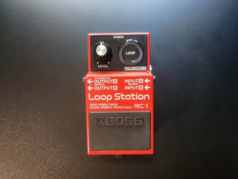 Boss RC-1 Loop Station 2014-Present - Red image 1