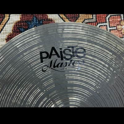 Paiste 20" Masters Dark Dry Ride Cymbal - Traditional image 3