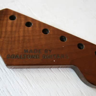 Coaltone Roasted 1 Piece Maple guitar Neck image 15
