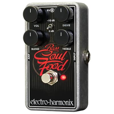 New Electro-Harmonix EHX Bass Soul Food Distortion Fuzz Overdrive Effects Pedal!
