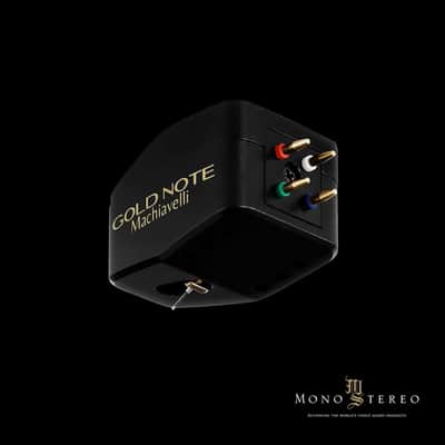 GOLD NOTE Machiavelli MkII Gold MC Cartridge - NEW! image 5