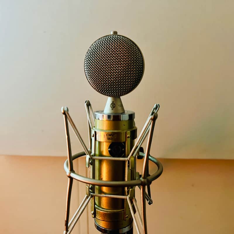 Neumann CMV 563 with M7S Capsule 1950s - Nickel image 1
