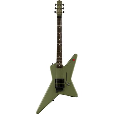 EVH Limited Edition Star, Ebony Fingerboard, Matte Army Drab image 1