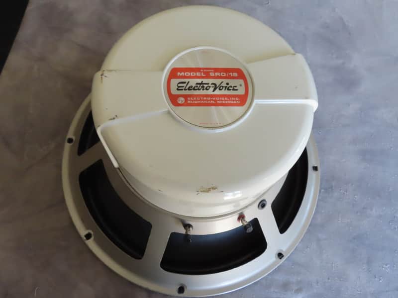 ELECTRO-VOICE SRO/15 70's near MINT w/ Original Cone #76575 CLEAN & Paperwork Schematic image 1