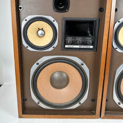Sansui SP-2700A Vintage Floorstanding Speaker Pair | Reverb