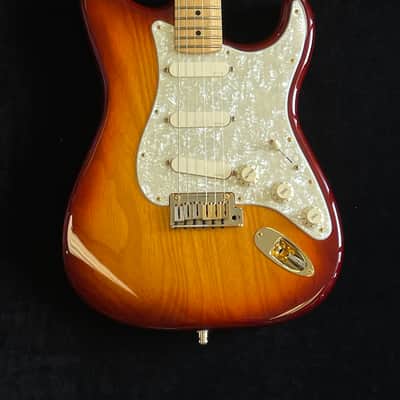 Fender American Standard Stratocaster W/Upgrades - 2014 Sienna Sunburst image 2