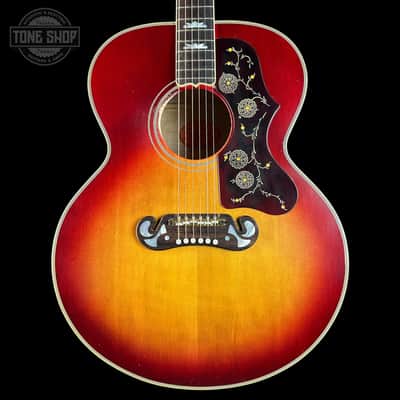 Used 2024 Gibson Custom Shop Jimmy Page Collector's Edition "Signed" 1964 SJ-200 Murphy Lab Light Aged Cherry Tea w/case TSU25248 image 1