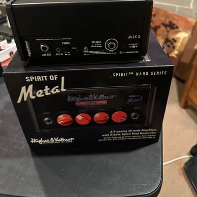 Hughes & Kettner Spirit Nano Spirit of Metal 25-Watt Mini Guitar Amp Head 2020 - 2021 - Black image 2