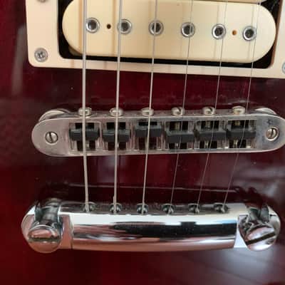 1976 Gibson Les Paul Deluxe - Wine Red image 11