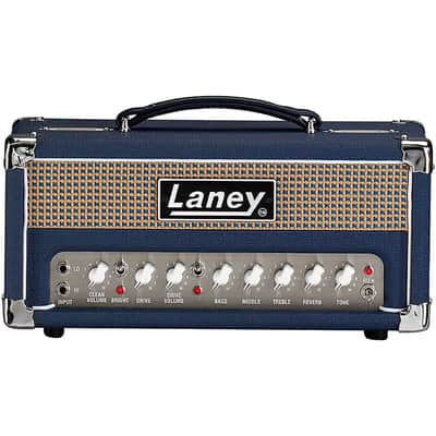 Laney Lionheart 5W Class A Tube Guitar Amp Head Regular Blue image 2