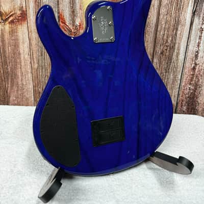 Ernie Ball Music Man Ball Family Reserve StingRay 5 Paua Blue Burst image 4