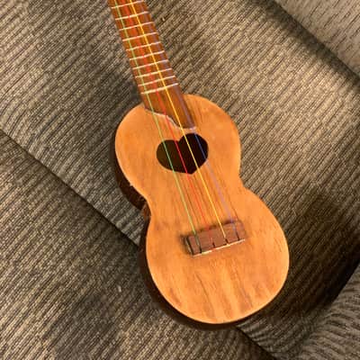 1941 Double Coconut Soprano Ukulele image 3