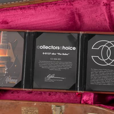 Gibson 1960 Les Paul Collectors Choice CC#3 "The Babe" #001 2012 image 24