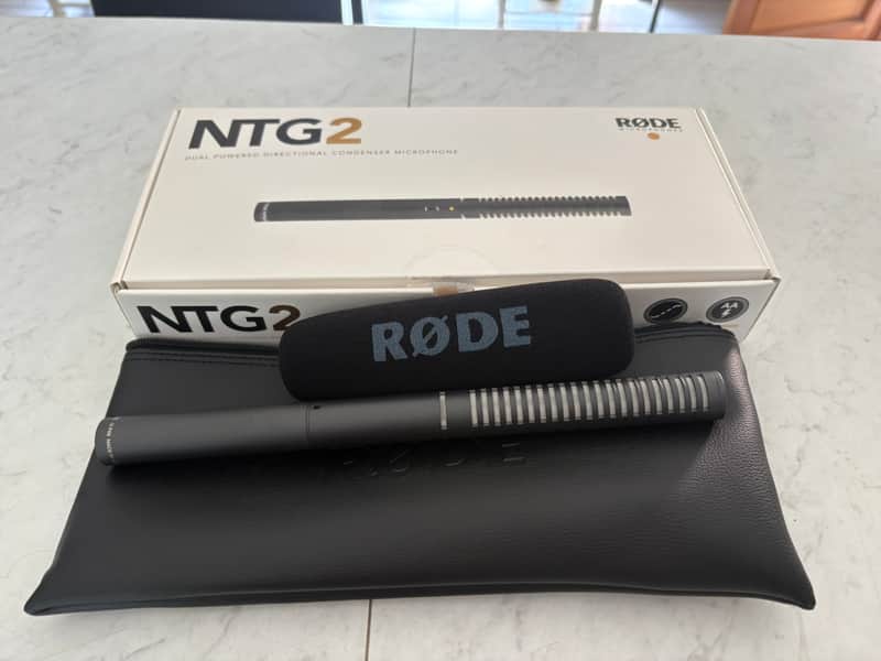RODE NTG2 Shotgun Microphone