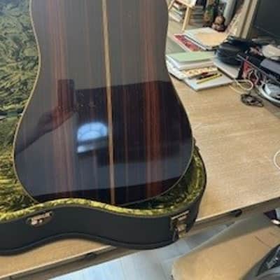Pre-War Guitars Co. 12 Fret Dreadnought IRW w/Herringbone, Iced Tea Distress Level 2 image 11