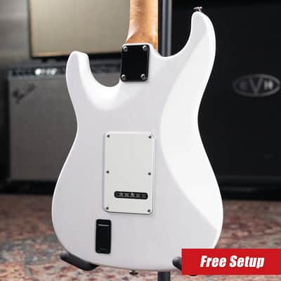Suhr Pete Thorn Signature Traditional 90 Electric Guitar - Trans White with Gig Bag image 2