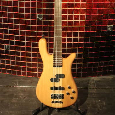 Warwick Rockbass Streamer Neck Trough I PJ 4-String Natural image 3