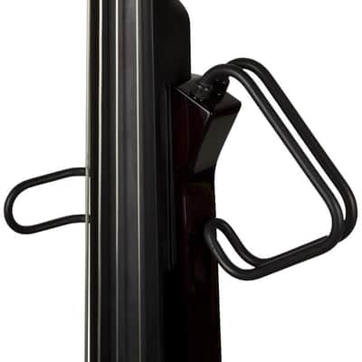 STAGG Metal Black Electric Double Bass With Gigbag Plus 1/4" Output Jack EUB Electric Upright Bass image 9