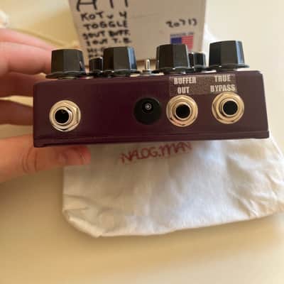 Analogman King of Tone V4 with Red Side High Gain 2023 image 2