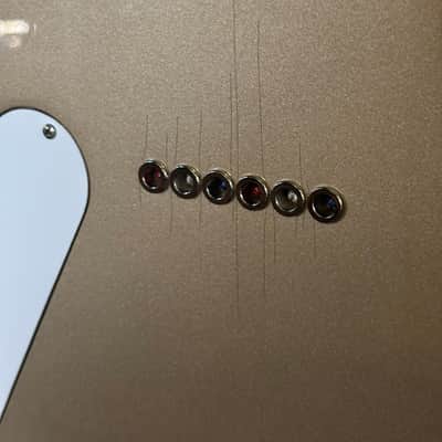 Harmony Silhouette Champagne USA Electric Guitar image 14