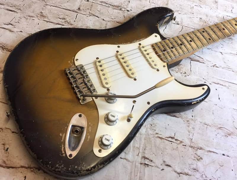 Fraser Guitars Custom Shop Tobacco Burst 54 Stratocaster Guitar