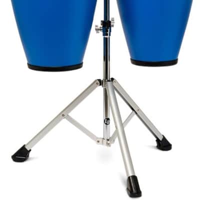 Latin Percussion Discovery II Conga Set - Race Car Blue image 2