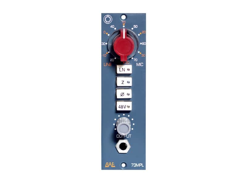 BAE 1073MPL 500 series Mic PreAmp image 1