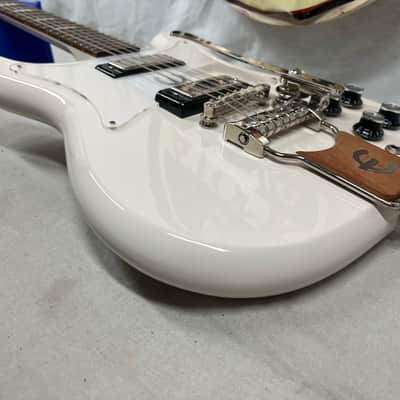 Epiphone Crestwood Custom Tremotone - Polaris White image 19