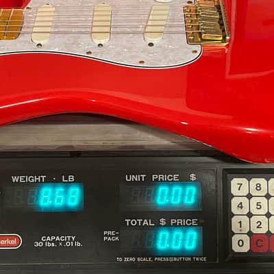 Fender Custom build partscaster 2012 - Fiesta Red image 23