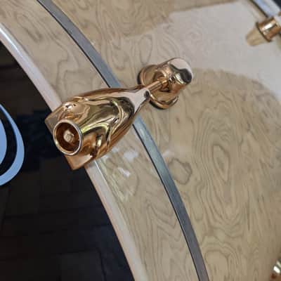 Rare Mapex Orion 22/10/12/14/16 Drumset gold hardware image 9