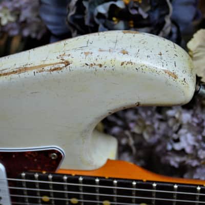 Fender Stratocaster White Heavy Relic Rosewood Custom Shop 69's image 15