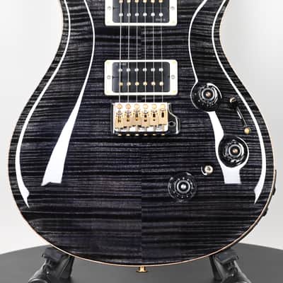 PRS Custom 24 Piezo w/ 10-Top & DMO Pickups Electric Guitar- Gray Black 2025 (0413698) image 10