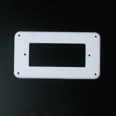 Wide Range Humbucker to Mini Humbucker Pickup Adapter Ring ,PRA-B-MH1 White