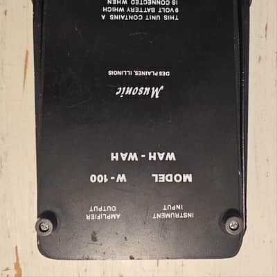 Musonic W-100 Wah Wah 1975 image 5